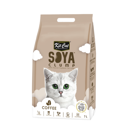 Kit Cat S.Clump S.bean Litter-Coffee 7L