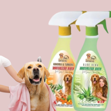 Pet Shine Waterless Bath for Cats & Dogs – 500ml